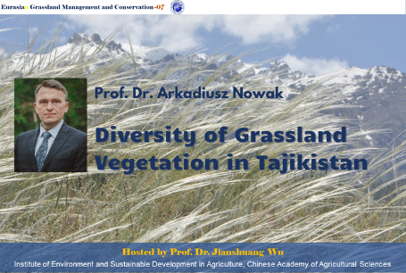 Wykład “Diversity of Grassland Vegetation in Tajikistan”
